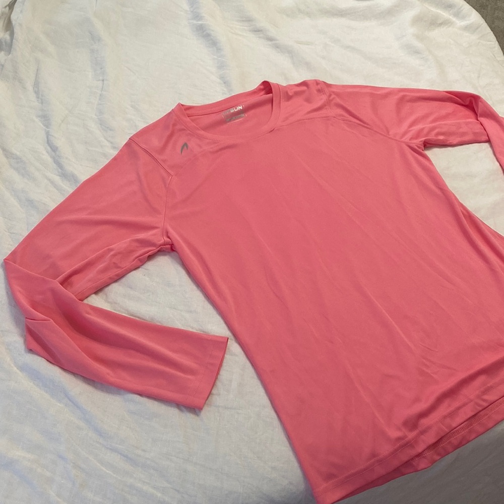 Long sleeve pink shirt